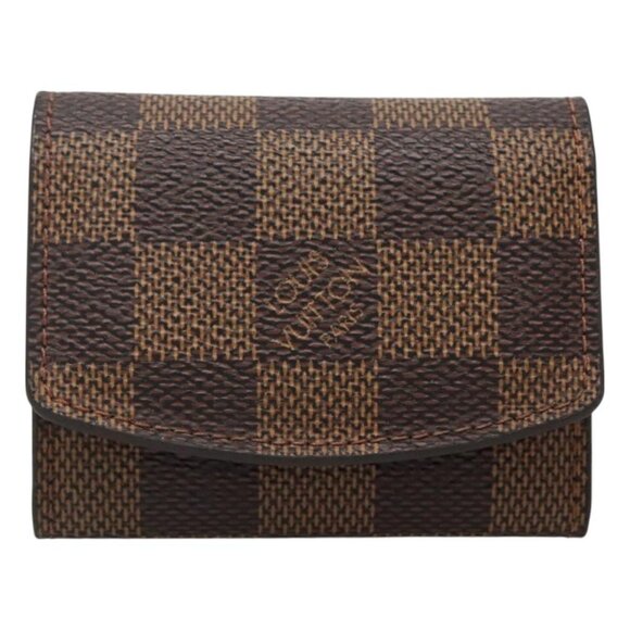 LOUIS VUITTON Damier Ebene Cuffs Cuff Case LV Auth BA3390 - Picture 2 of 16